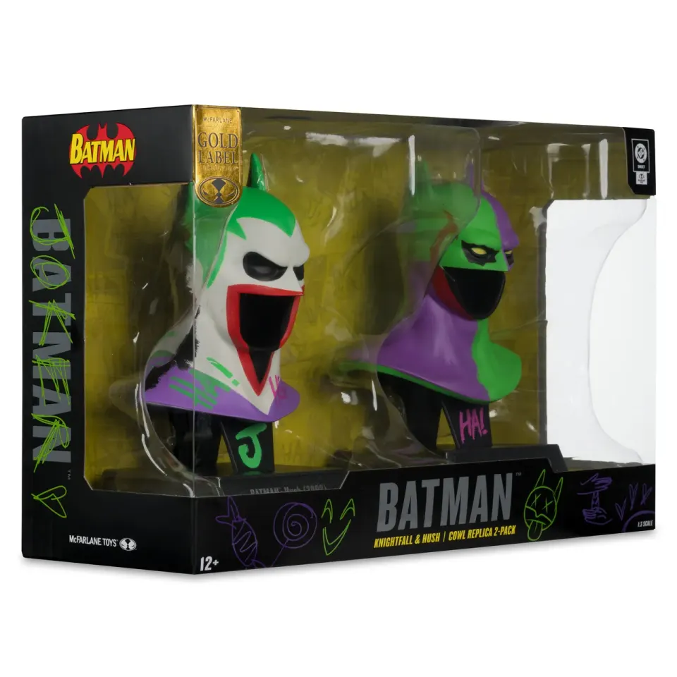 McFarlane Toys DC Direct Batman Knightfall & Hush 1:3 Répliques de Cowl - Image 3