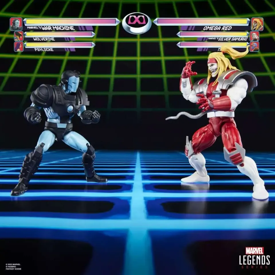 Hasbro Marvel Legends Gamerverse War Machine vs Omega Red 2-Pack - Image 3