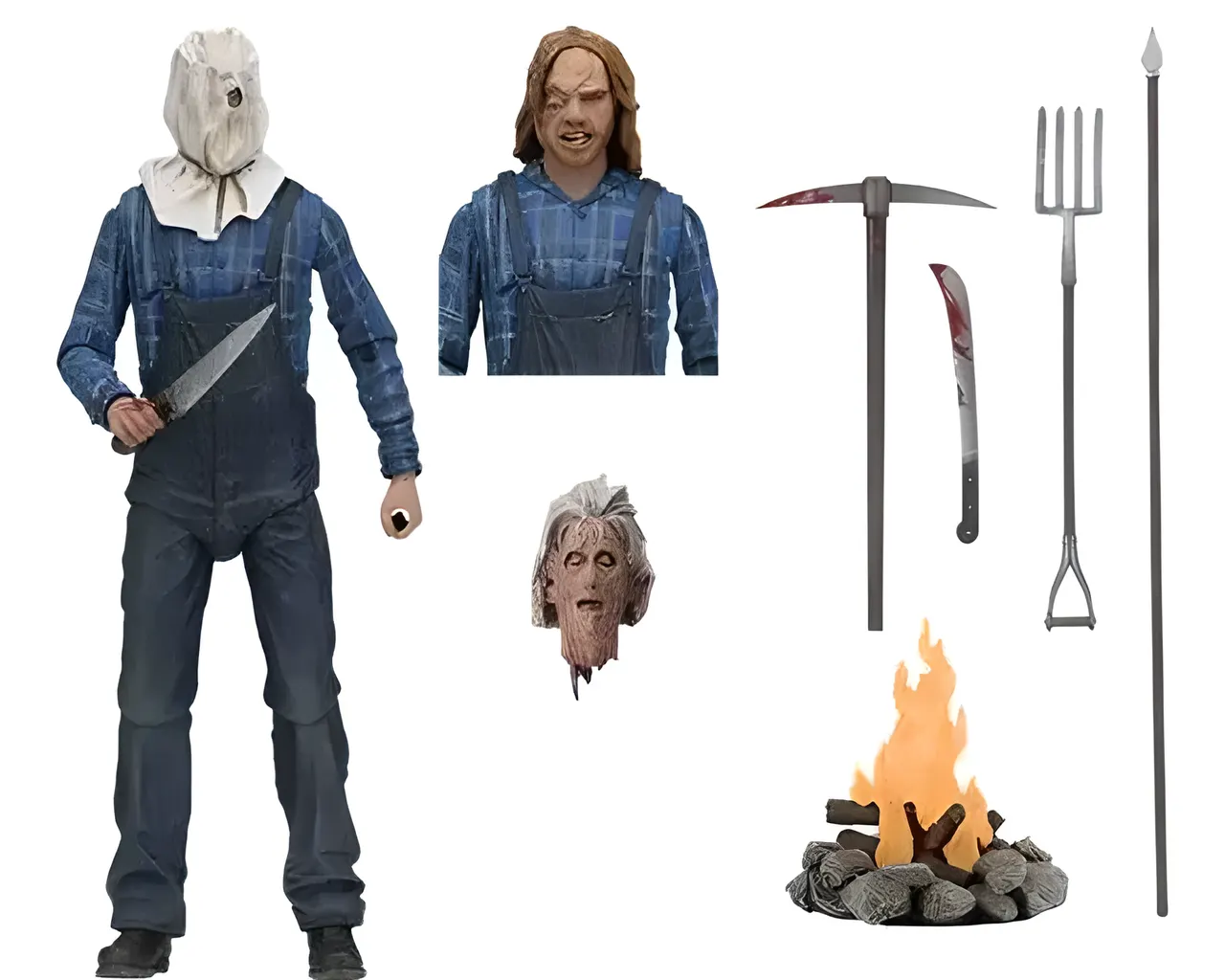 NECA Ultimate Jason Action Figure – Friday the 13th Part 2 (7" Scale) - Image 1