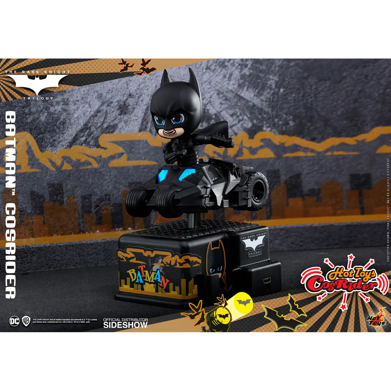 Hot Toys Cos Rider Dark Knight Batman Figure – HT906767 - Image 1