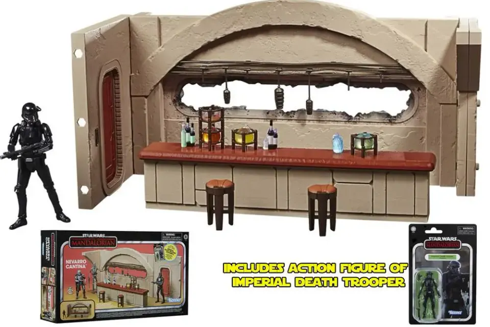 Hasbro Star Wars Vintage Cantina Playset – Trooper de Mort Impérial - Image 4