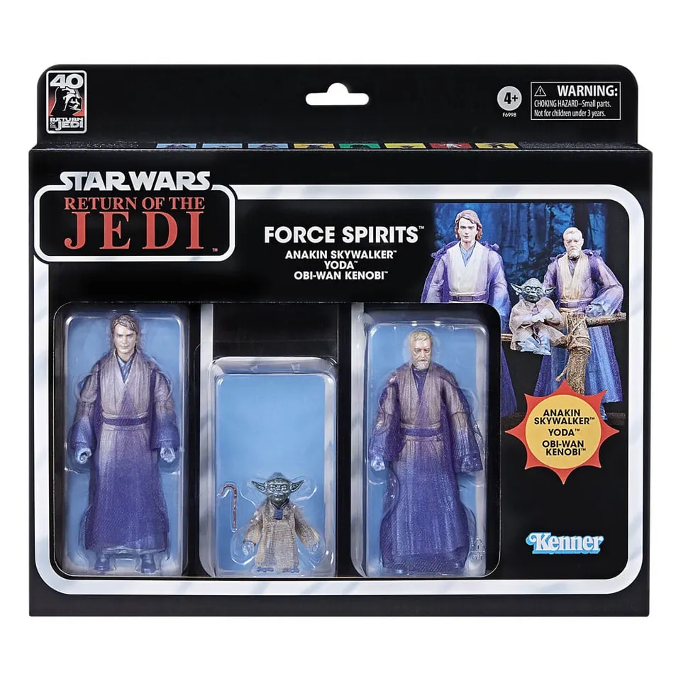 Hasbro Star Wars Force Spirits 3‑Pack – Yoda, Obi‑Wan, Anakin (6”) - Image 9