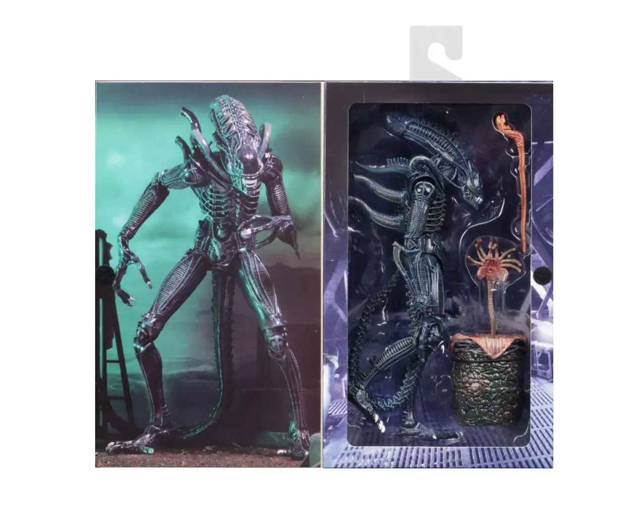 NECA Alien 7" Ultimate Blue Warrior Figure (1986) - Image 5