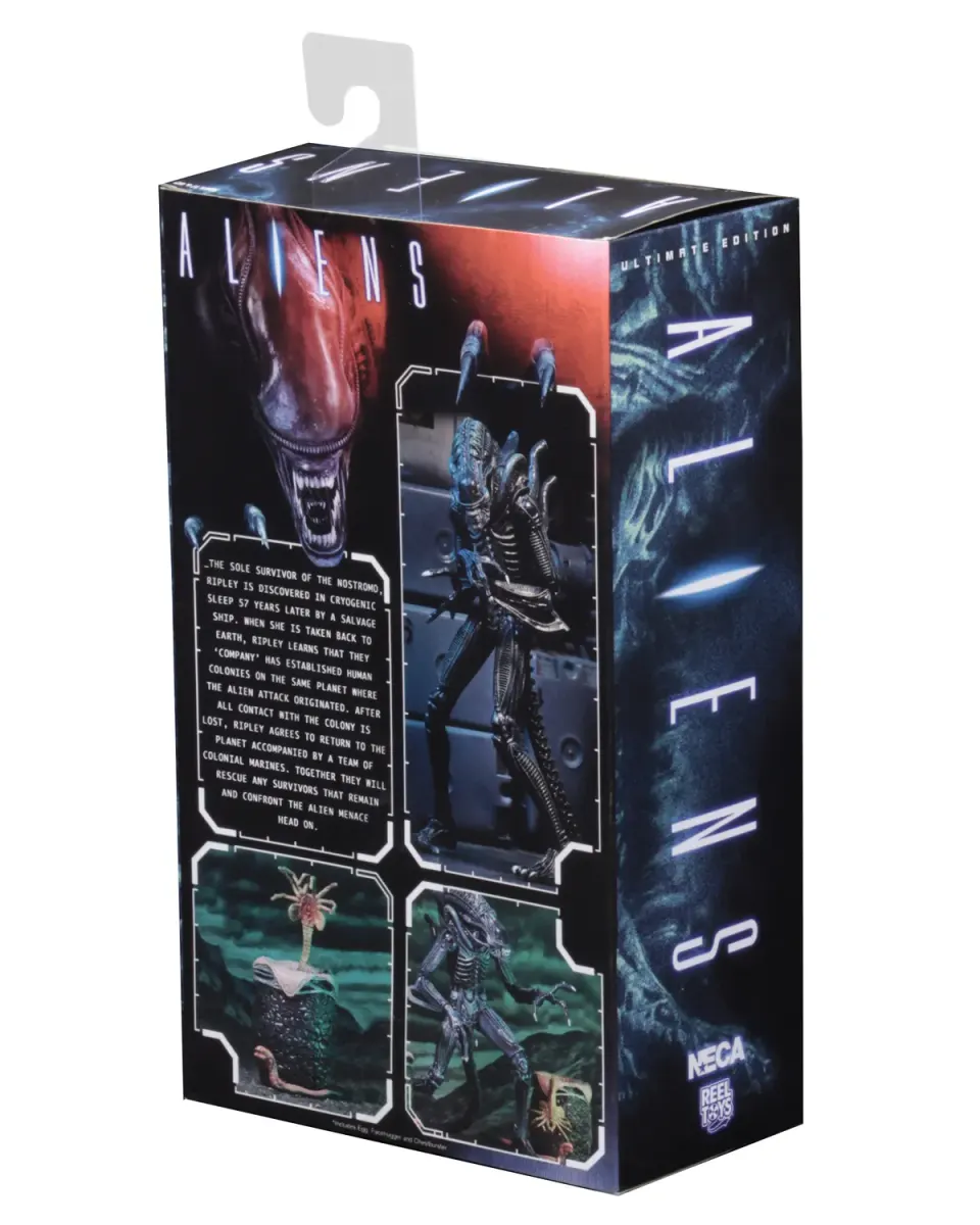 NECA Alien 7" Ultimate Blue Warrior Figure (1986) - Image 4