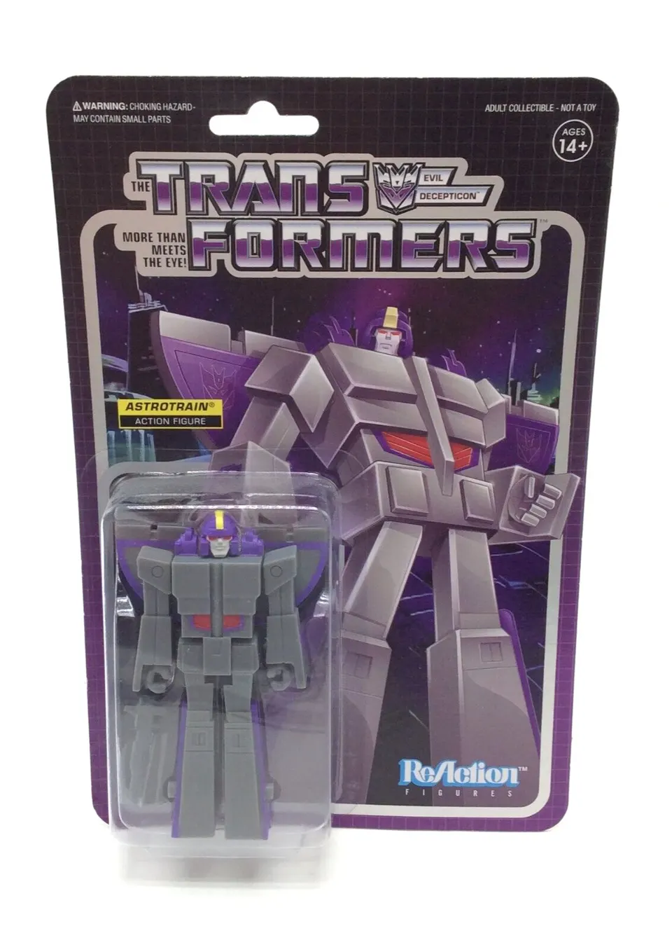 Super7 Transformers Astrotrain ReAction 3.75" Figure - Image 4