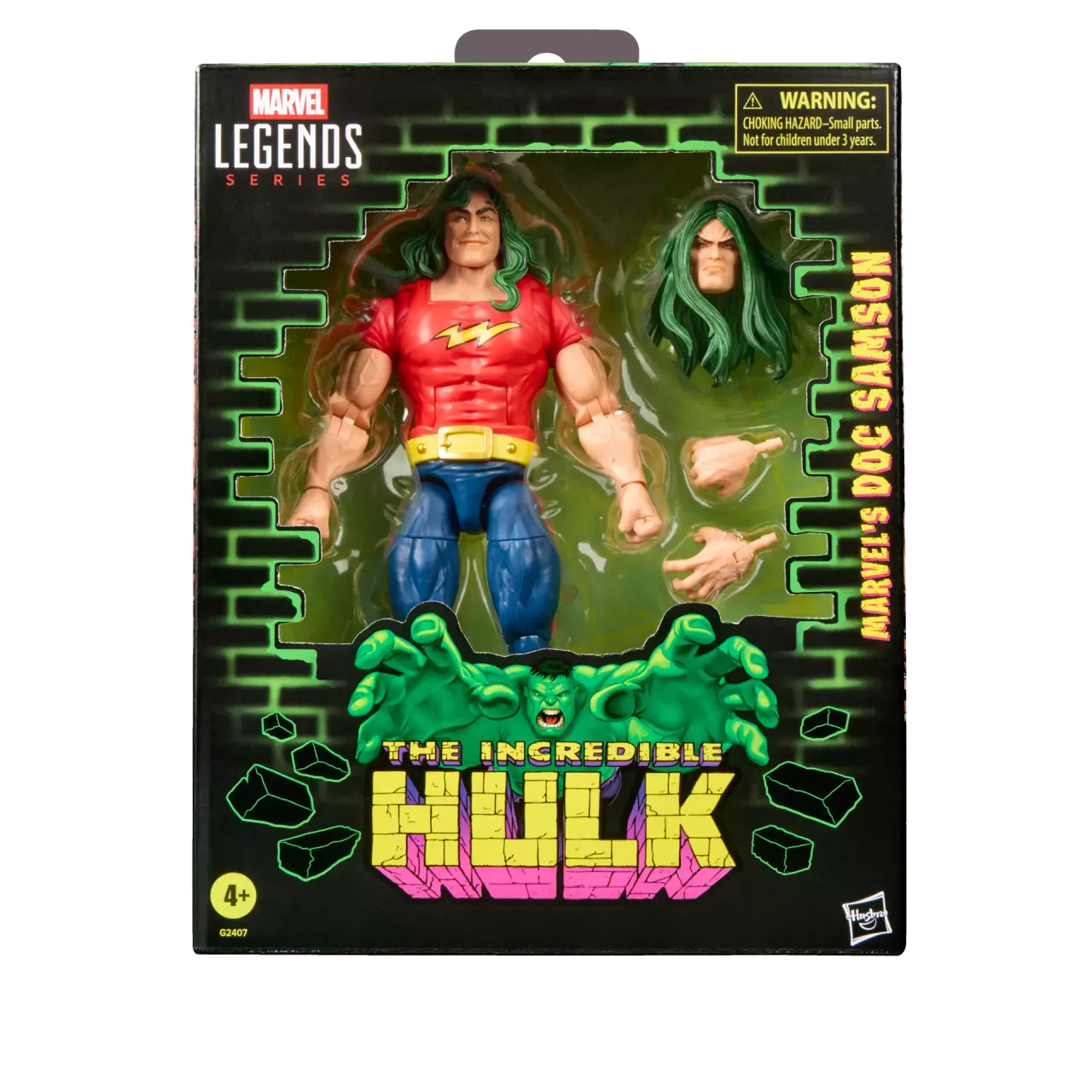 Hasbro Marvel Legends Doc Samson 6\" Action Figure – Incredible Hulk - Image 11