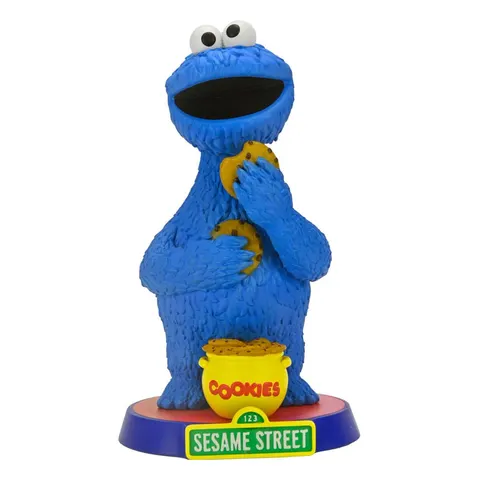 NECA Sesame Street Cookie Monster Head Knocker 7" Bobble-Head
