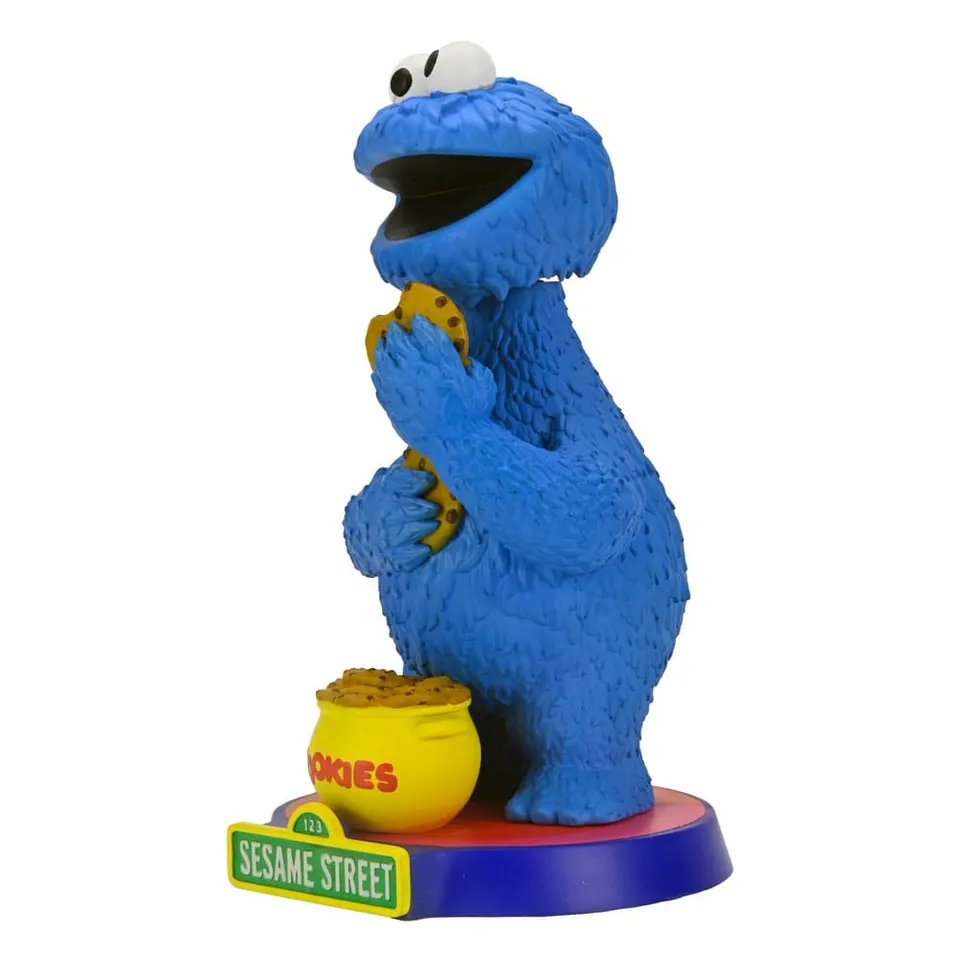 NECA Sesame Street Cookie Monster Head Knocker 7" Bobble-Head - Image 3