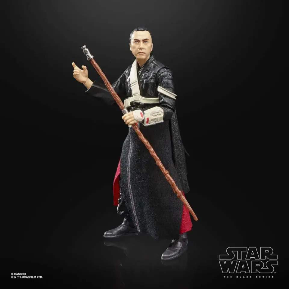 Hasbro Star Wars Black Series Chirrut Îmwe 6" Figure - Image 1