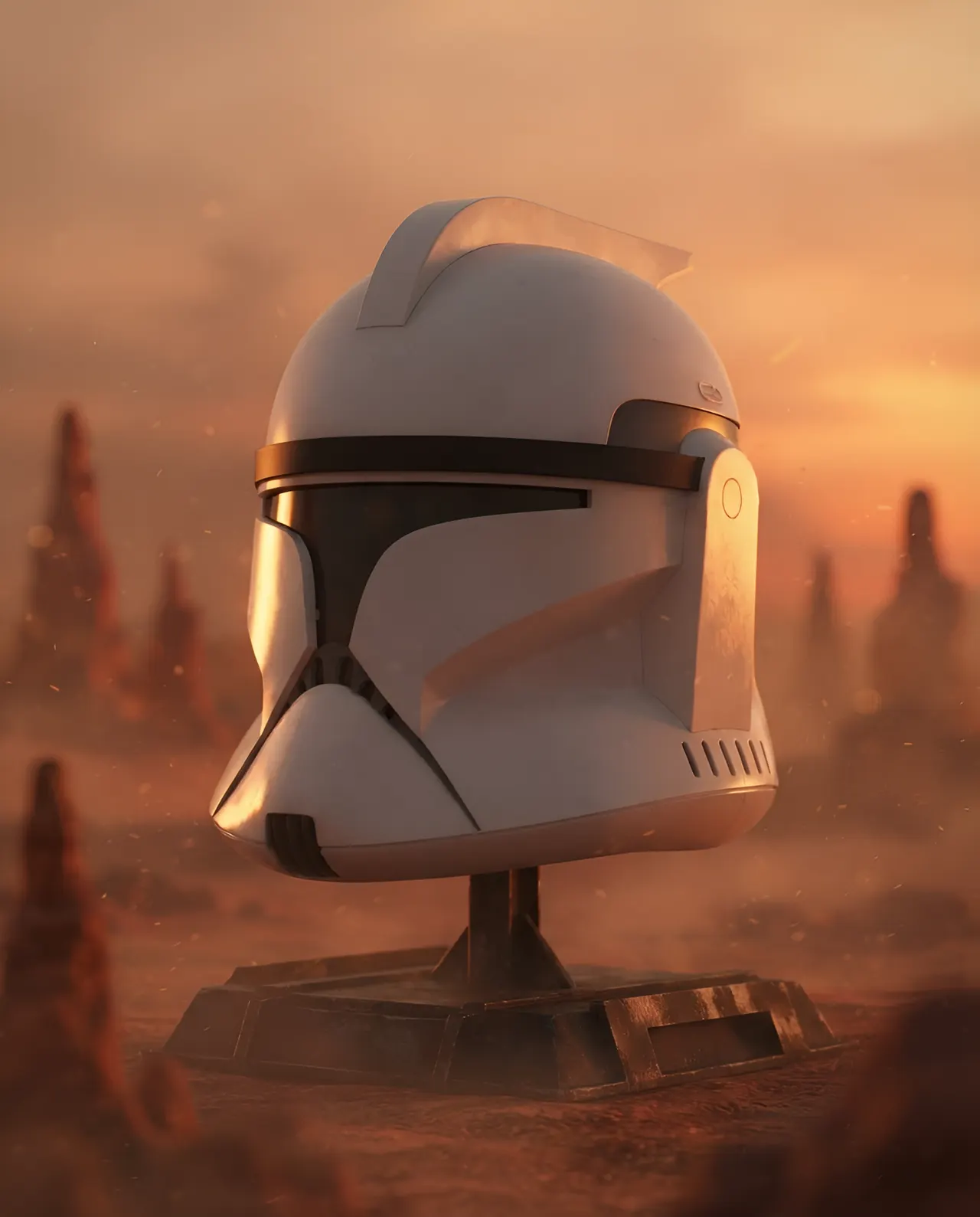 Hasbro Star Wars Black Series Electronic Helmet Phase I Clone Trooper - Image 6