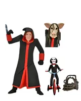 NECA Saw Toony Terrors Jigsaw Killer & Billy with Tricycle ensemble en boîte - Thumbnail 1