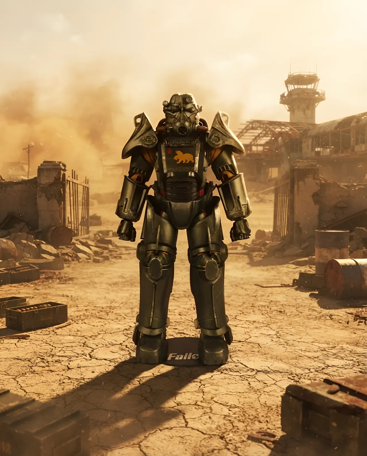 McFarlane Toys NCR Salvaged Power Armor – Fallout New Vegas 7" Edition - Image 10