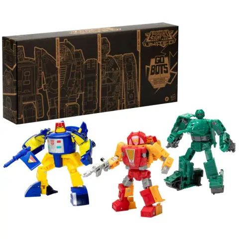 Transformers Generations Selects Legacy United Go-Bot Guardians 3-Pack