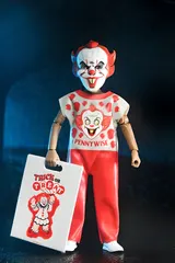 NECA Pennywise Ben Cooper Action Figure – Costume Series 9, 15 cm - Thumbnail 2