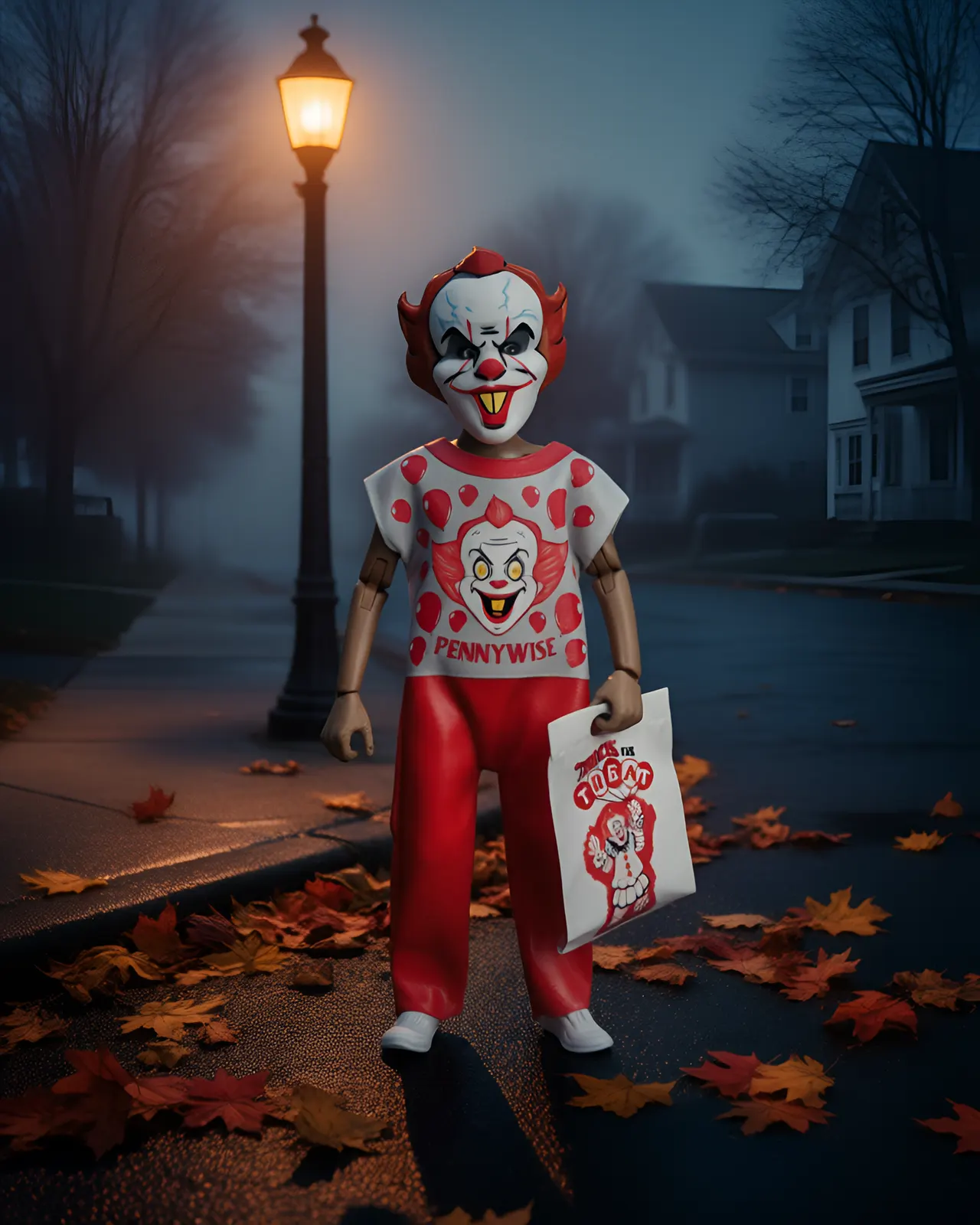NECA Pennywise Ben Cooper Figura de Acción – Serie de Disfraces 9, 15 cm - Image 10