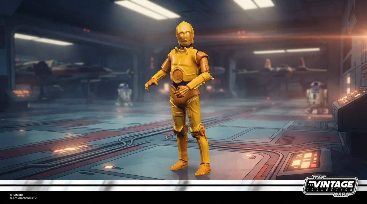 Hasbro Star Wars Vintage Collection C-3PO (See-Threepio) 3.75" - Image 6