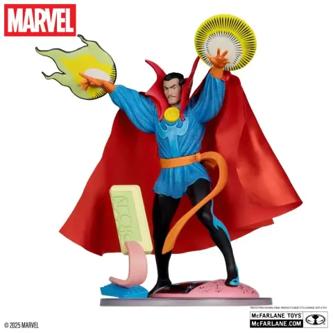 McFarlane Toys Doctor Strange 1:10 with Strange Tales #128 Scene