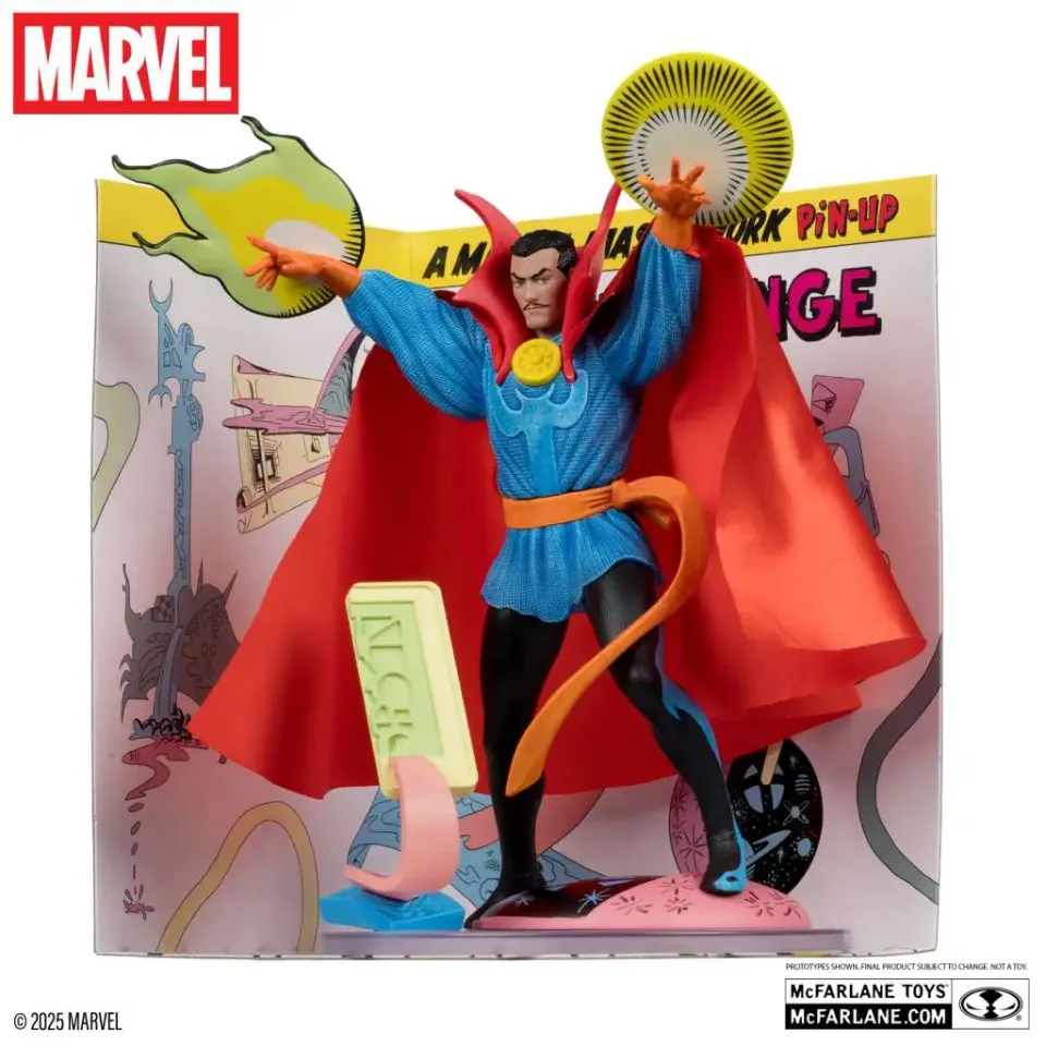 McFarlane Toys Doctor Strange 1:10 con escena de Strange Tales #128 - Image 4