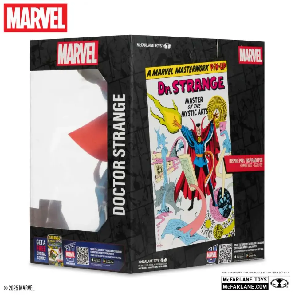 McFarlane Toys Doctor Strange 1:10 con escena de Strange Tales #128 - Image 6