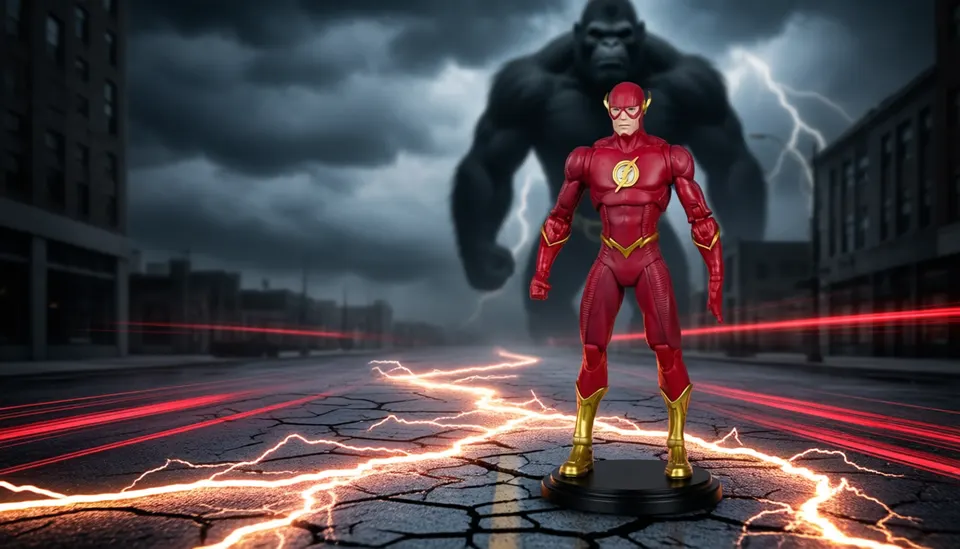 McFarlane Toys DC Multiverse Titano vs The Flash 2-Pack 7\" Figure