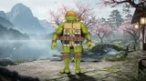 NECA Ultimate Michelangelo TMNT x Usagi Yojimbo 7\" Figura de Acción - Thumbnail 10