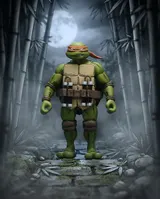 NECA Ultimate Michelangelo TMNT x Usagi Yojimbo 7\" Figura de Acción - Thumbnail 11