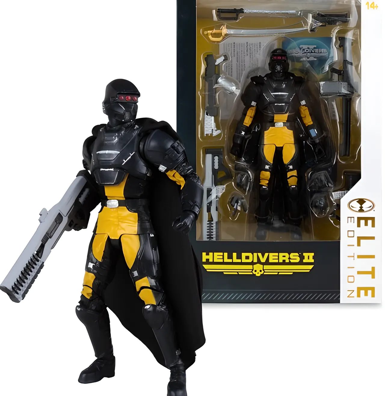 McFarlane Toys Helldivers 2 Elite #14 SA-04 Combat Technician 7" Figure - Image 2