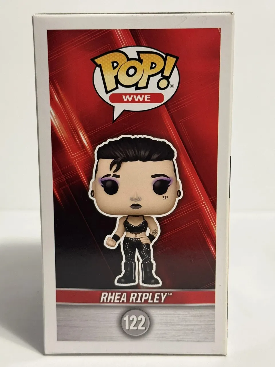 Funko Pop! WWE Rhea Ripley #122 Mint Box Hard Stack - Image 3