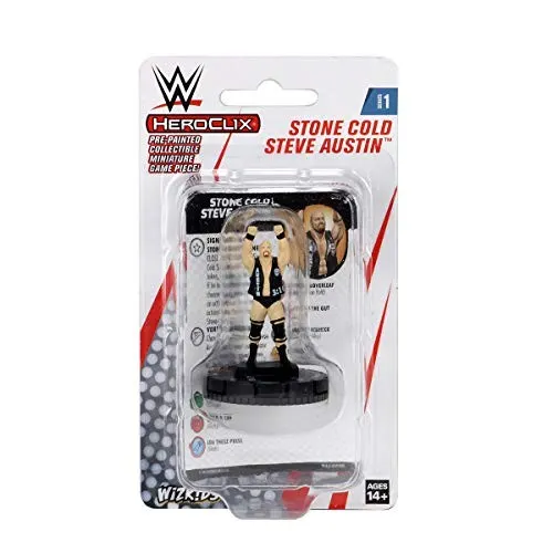 NECA WizKids WWE HeroClix Stone Cold Steven Austin Expansion Pack - Image 5