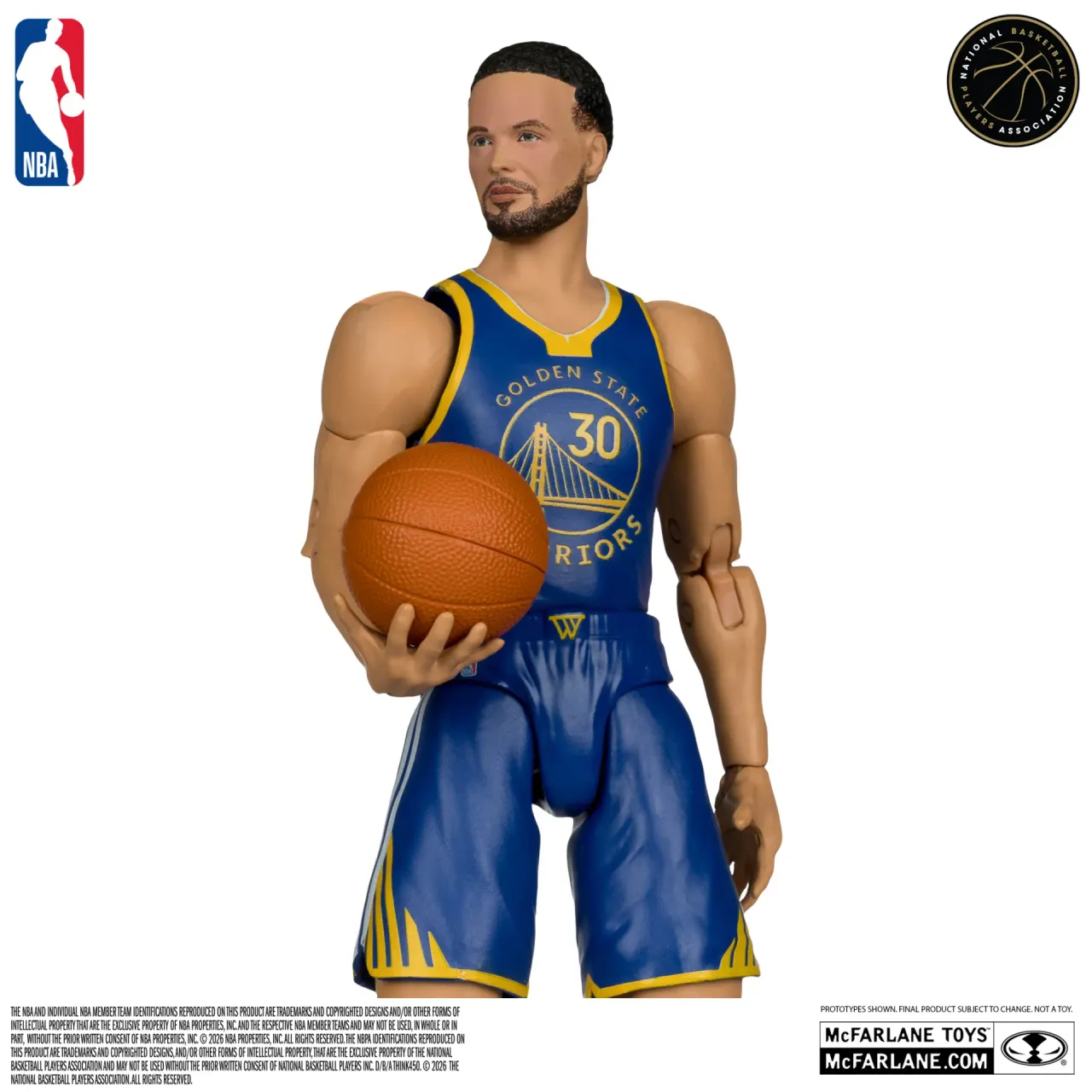 McFarlane Toys Stephen Curry SportsPicks Series 6 Articulated Figure - Image 4