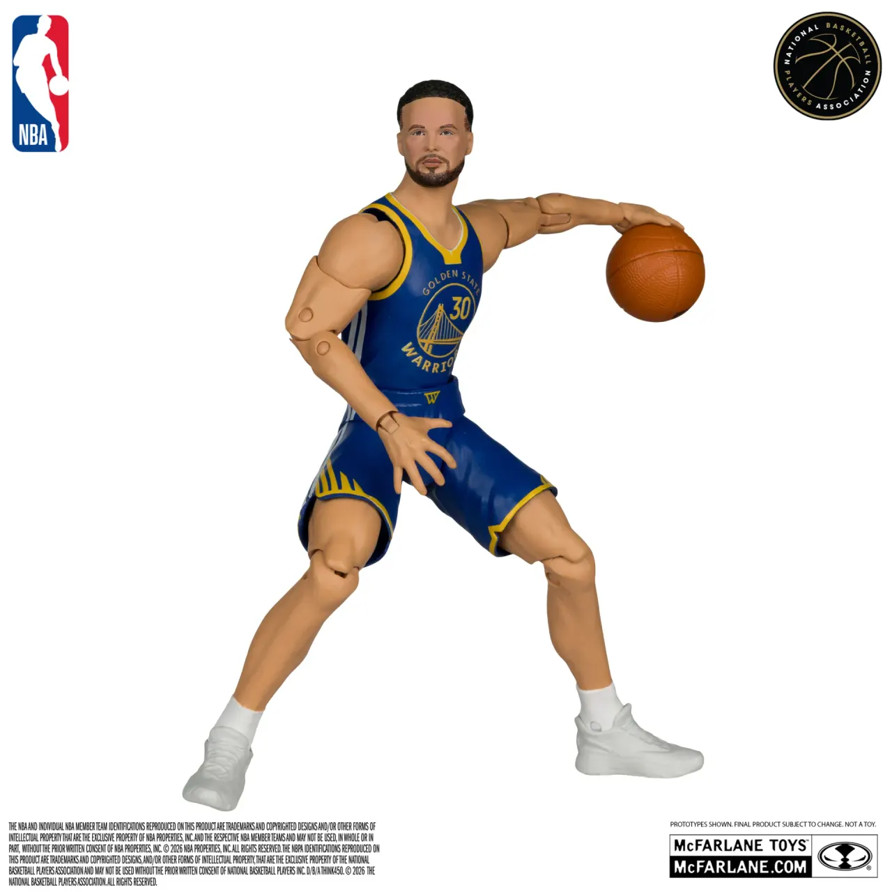 McFarlane Toys Stephen Curry SportsPicks Series 6 Articulated Figure - Image 3
