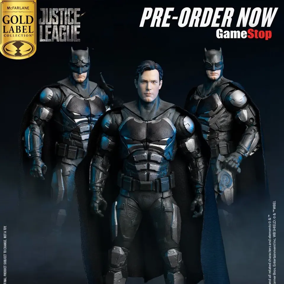 McFarlane Toys Batman (Justice League) Gold Label 7" Figure - Image 2