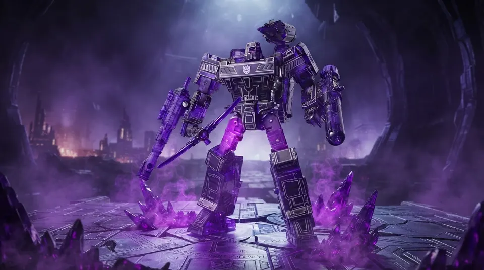 Hasbro Transformers Dark Energon Megatron Voyager Class Figurine