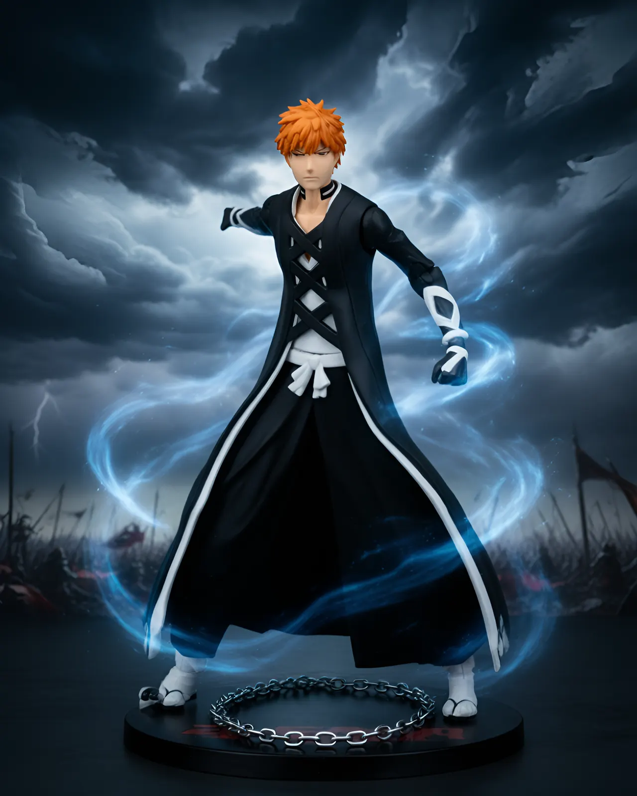 McFarlane Toys Bleach Ichigo Kurosaki Fullbring Bankai Action Figure - Image 6