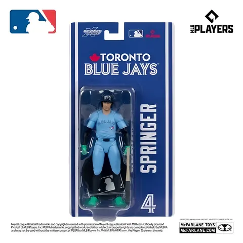 MLB SportsPicks George Springer (Toronto Blue Jays) Action Figure