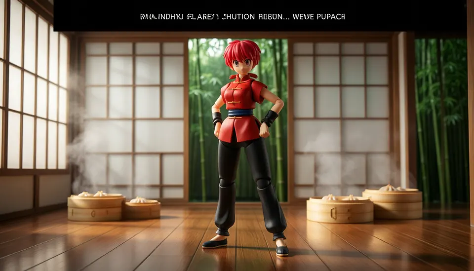 Bandai Spirits Ranma Saotome (Female) S.H.Figuarts Action Figure