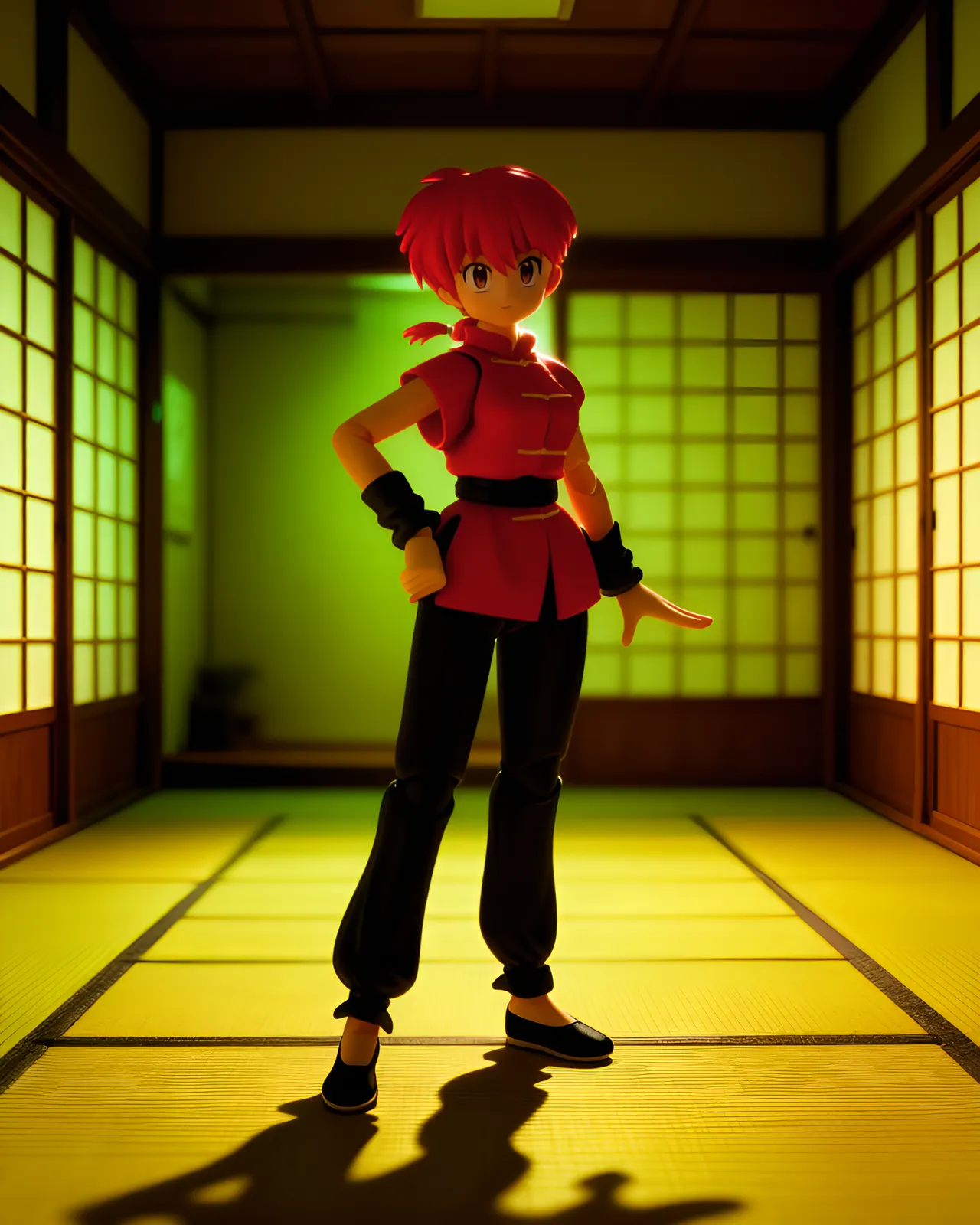 Bandai Spirits Ranma Saotome (Female) S.H.Figuarts Action Figure - Image 9