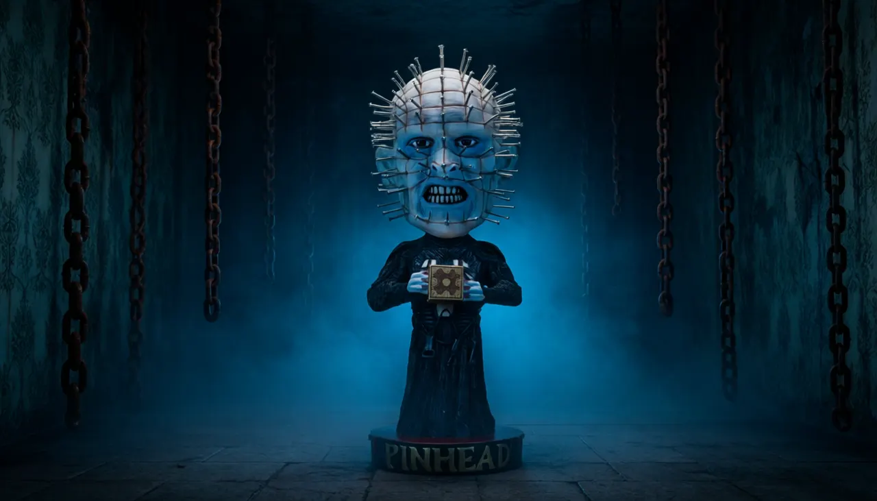 NECA Hellraiser Pinhead Head Knocker Bobblehead - Image 4