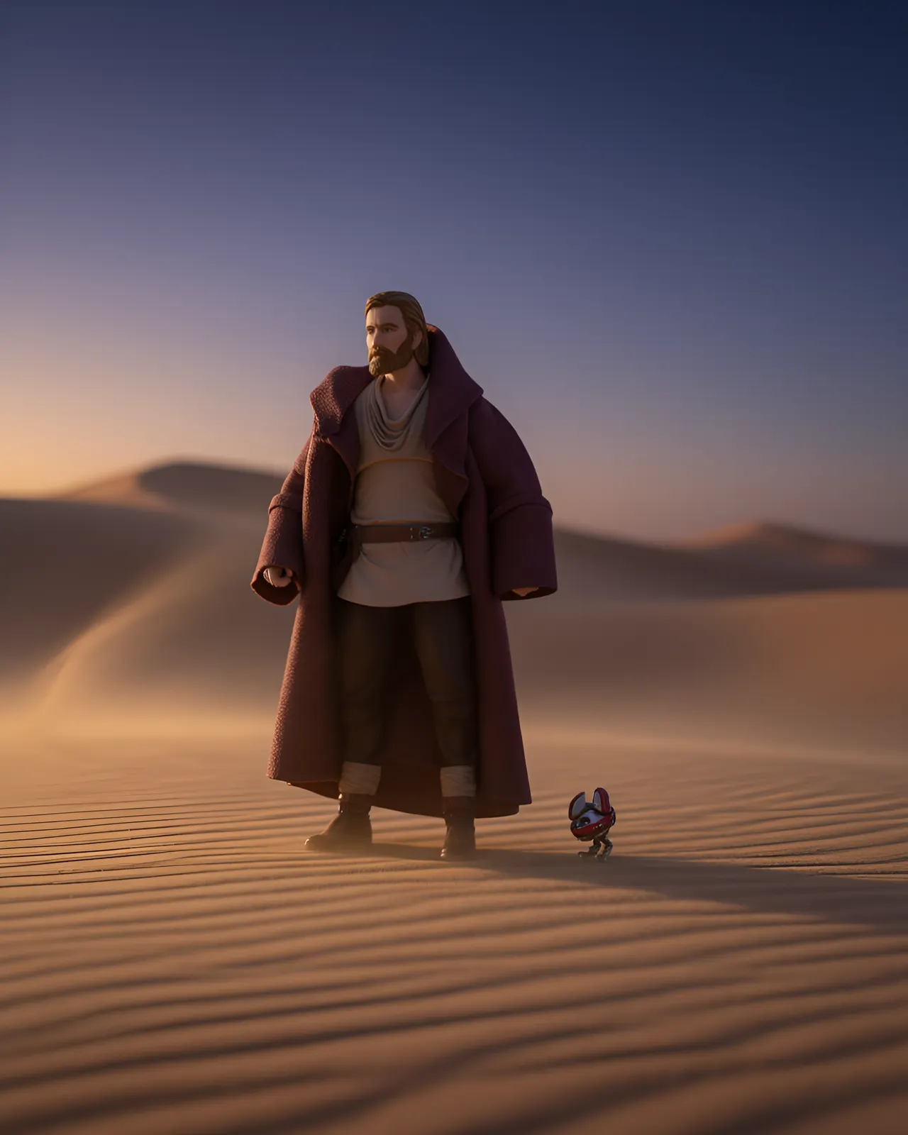 Hasbro Vintage Collection Obi-Wan Kenobi Wandering Jedi 3.75in - Image 11