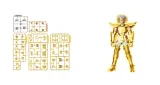 Blokees Saint Seiya Champion Class Cancer Deathmask Model Kit - Thumbnail 3