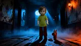 Mezco Living Dead Dolls Scooby-Doo Shaggy Doll – 5 lb Figure - Thumbnail 7