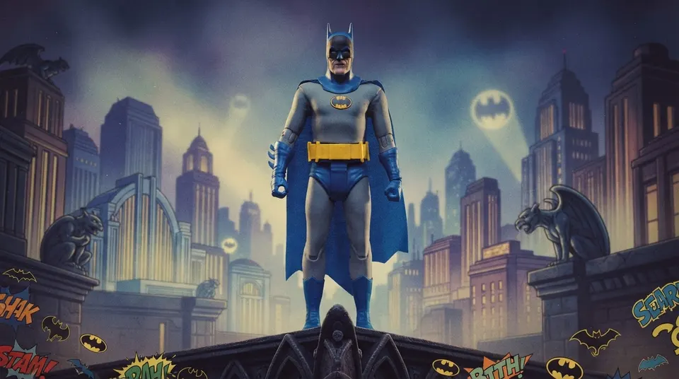 McFarlane Toys DC Retro Bizarro Batman 6" Figurine articulée