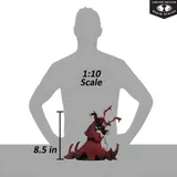 McFarlane Toys Spawn Greg Capullo Negro, Blanco y Rojo 1:10 Estatua de Resina - Thumbnail 6