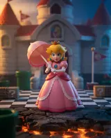 Nintendo Super Mario Castle Playset with Exclusive 2.5" Bowser - Thumbnail 5