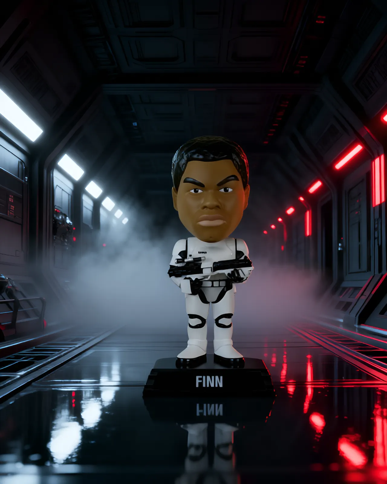 Funko Star Wars Wacky Wobbler Finn White Suit (FNK-6245-C) - Image 3