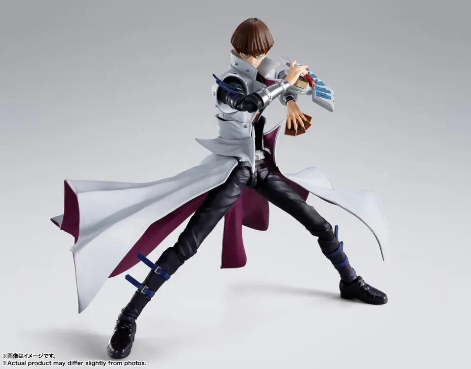 Tamashii Nations Seto Kaiba S.H.Figuarts 6.1" Figurine articulée – Yu‑Gi‑Oh! - Image 4