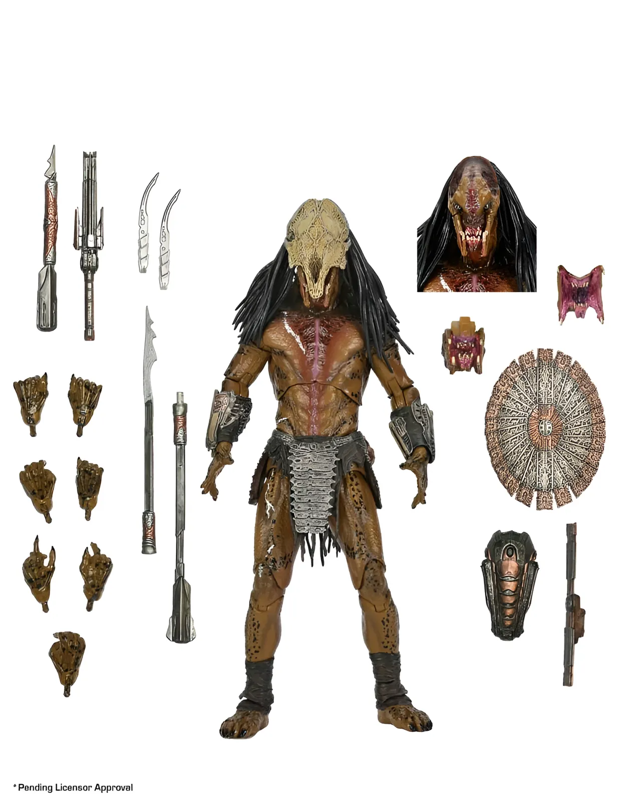 NECA Prey Ultimate Feral Predator (Bear Blood) 7" Action Figure - Image 1