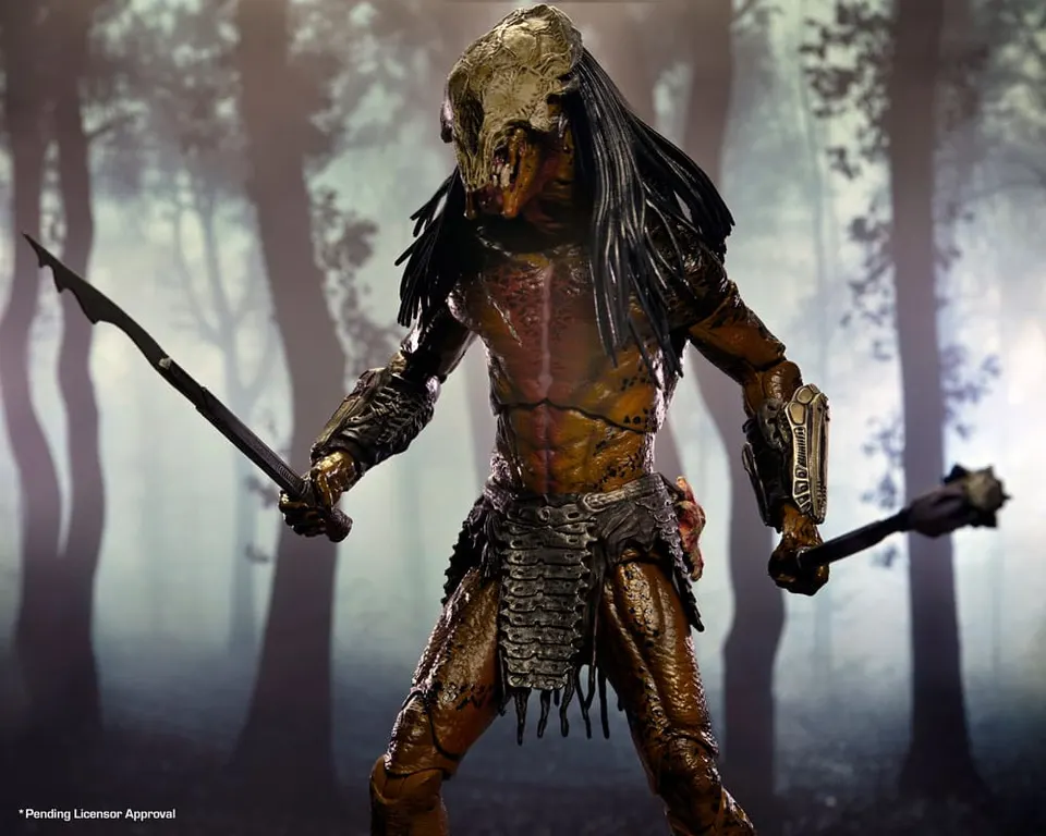 NECA Prey Ultimate Feral Predator (Bear Blood) 7" Action Figure - Image 11