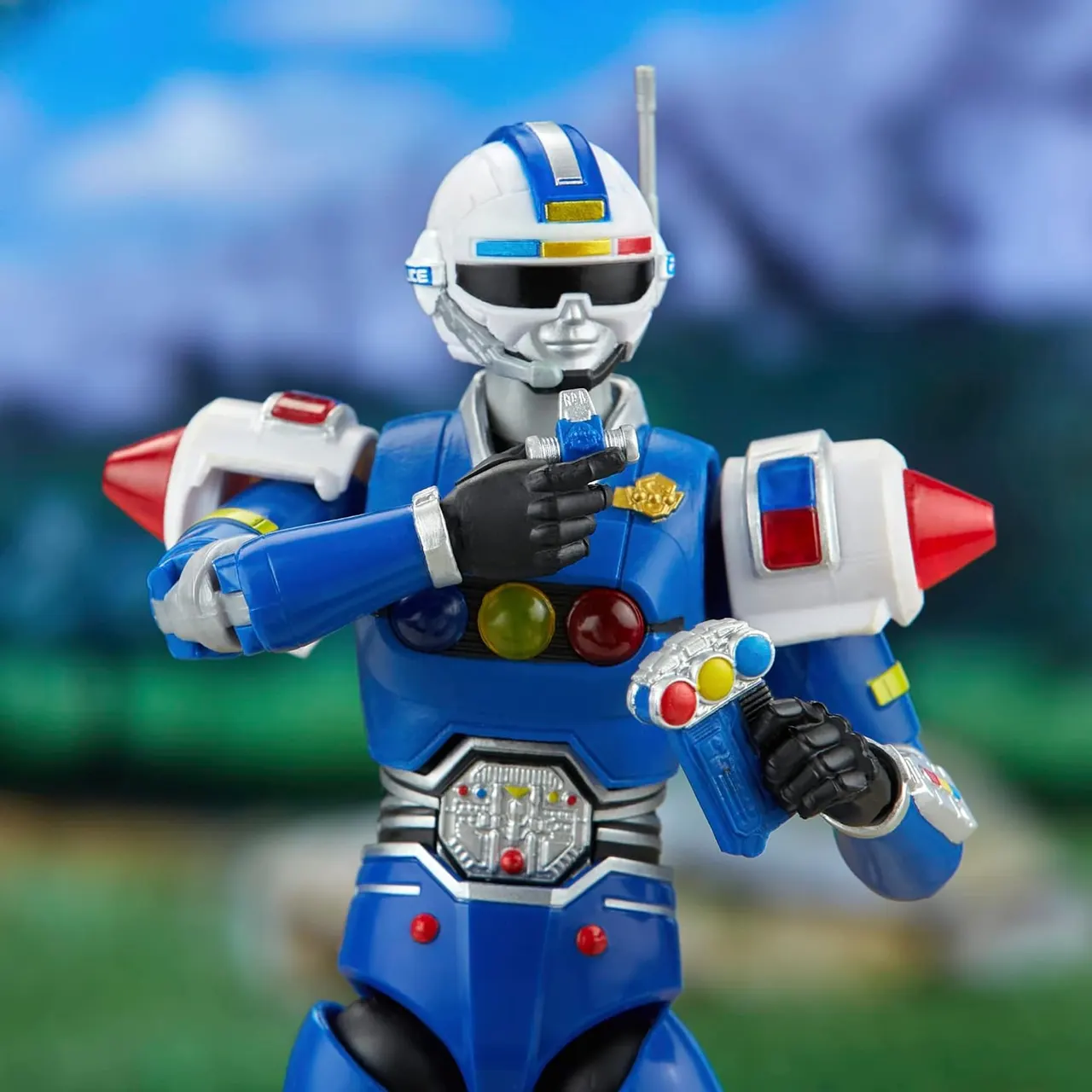 Hasbro Power Rangers Lightning Collection Blue Senturion 6in Figure - Image 14