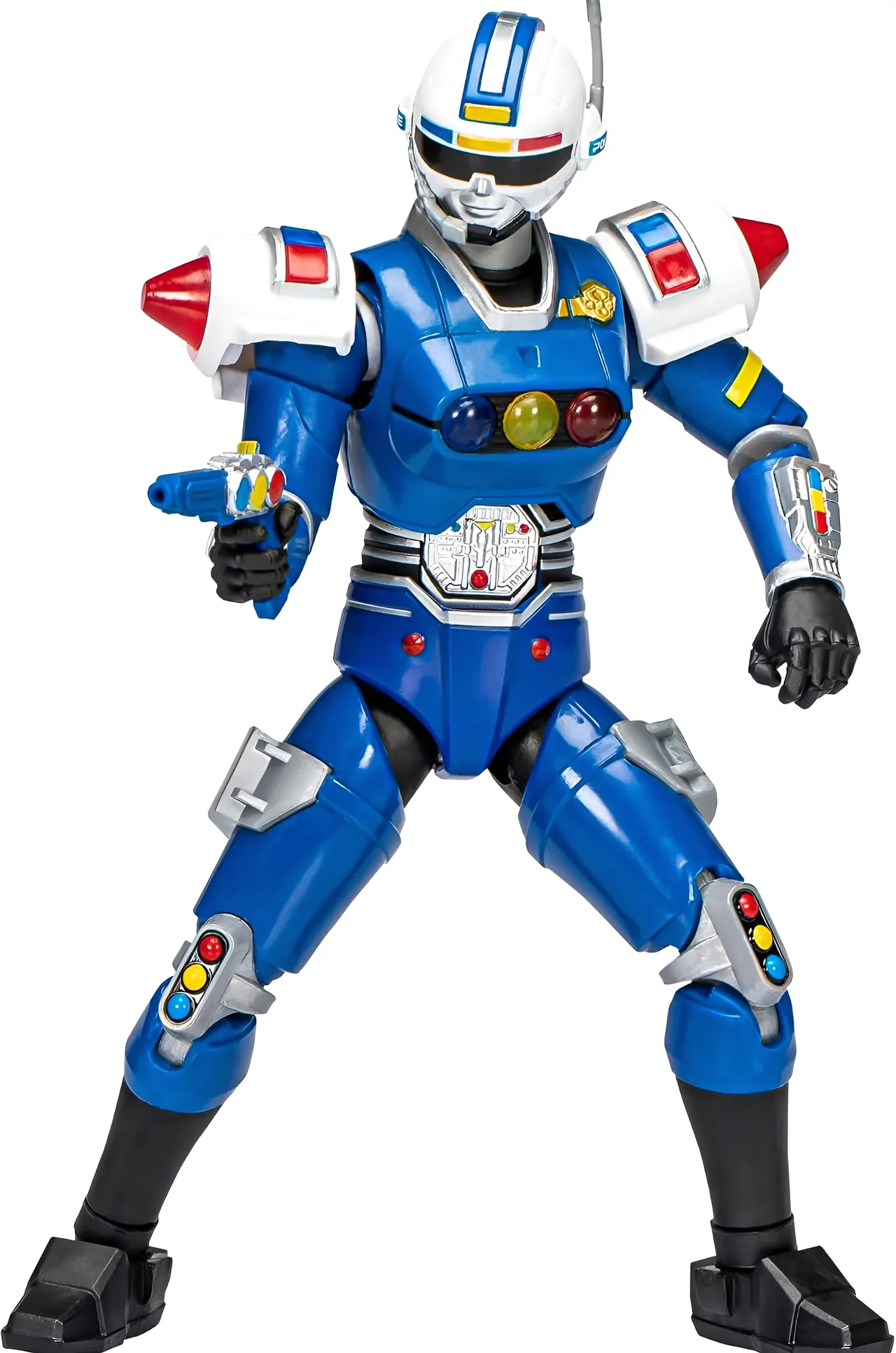 Hasbro Power Rangers Lightning Collection Blue Senturion 6in Figure - Image 2